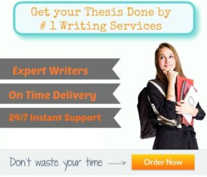 Thesis Writing Services in Pakistan 2018